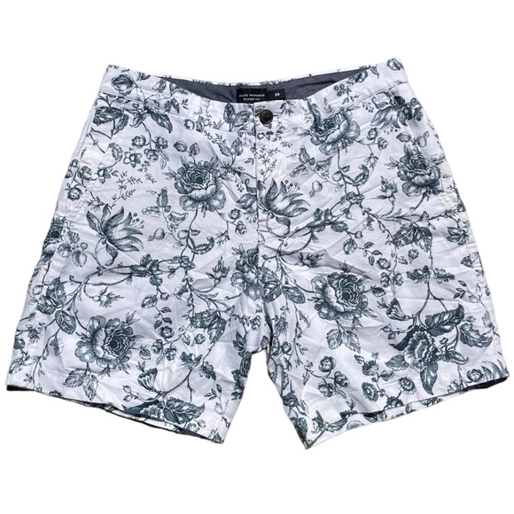 Club Monaco Floral Print Shorts (28) - Picture 4 of 8